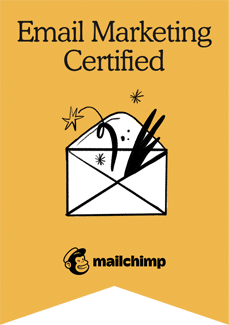 email marketing certificado mailchimp